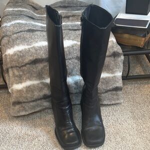 Colin Stuart Black Over the Knee Boots